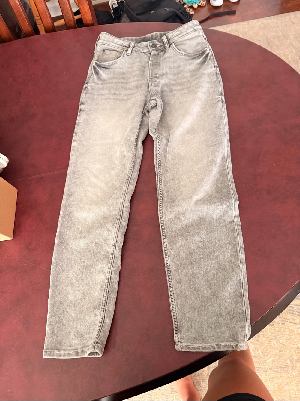 Classic Boys Gray Washed Jeans H&M -12/14